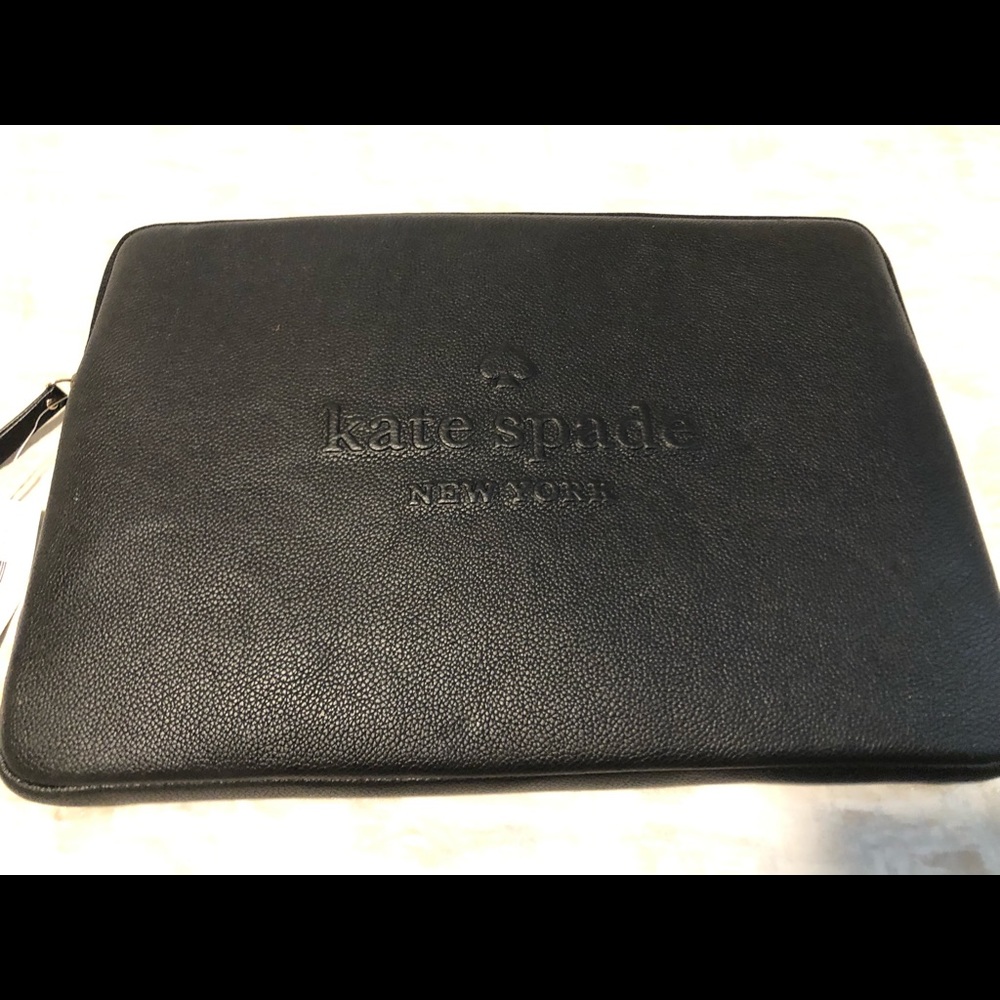 Kate Spade Larchmont Ave Black Laptop case